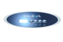 Balboa VL260 Bedienfeld Overlay 2 Pumpen + Gebläse