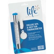 Life Deluxe Chrom Thermometer °C und °F